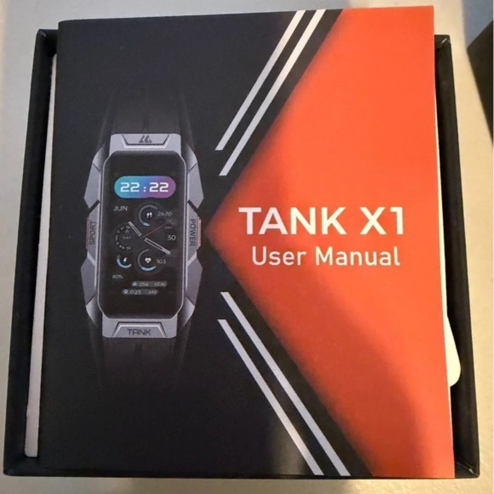 KOSPET TANK X1 Smartwatch Rugged Military Grade AMOLED IP69K 10ATM‎ Waterproof